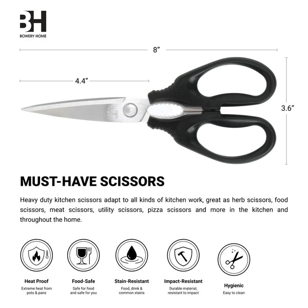 BOWERY HOME | Kitchen Scissors - 8 inches