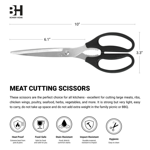 Bowery Home Meat-cutting Scissors - 10 inches